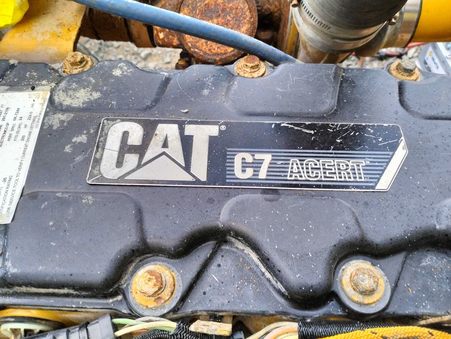 silnik przemysłowy caterpillar c7  2009 koparka ładowarka walec