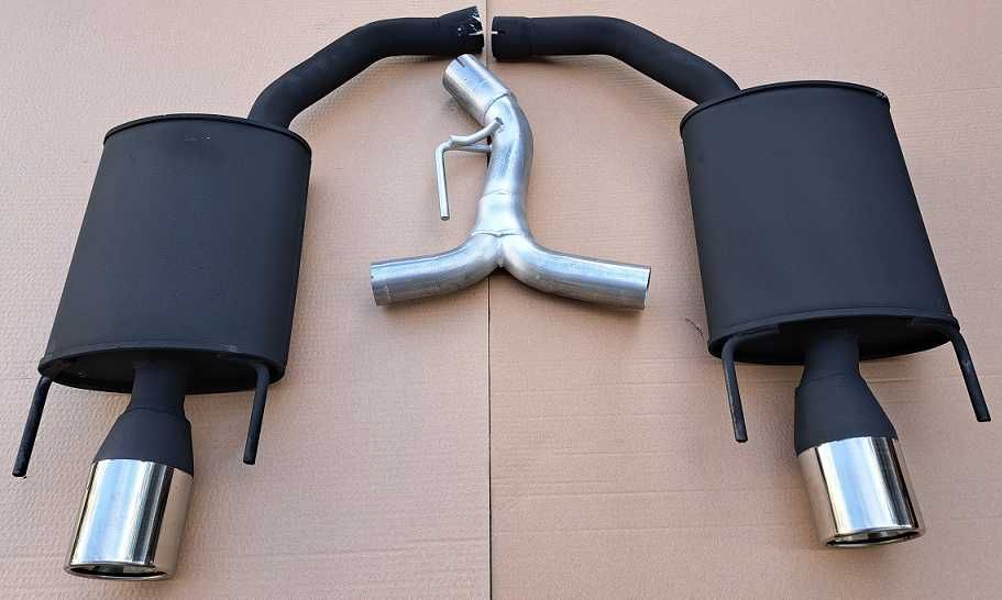 tłumik wydech y-type SAAB 9-3 SS SC Cadilac BLS