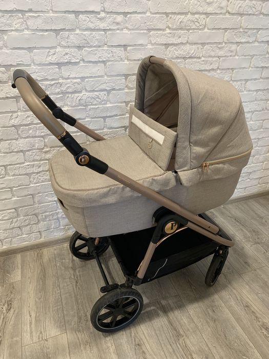 Коляска 2в1 Peg-Perego Veloce Mon Amour Рожеве золото