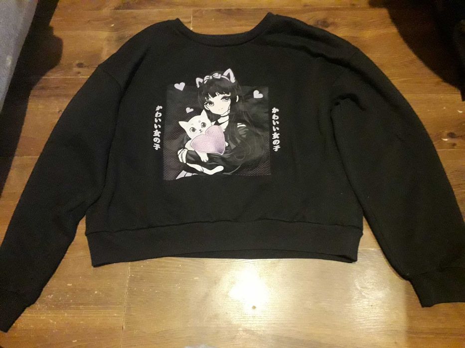 bluza z kapturem manga