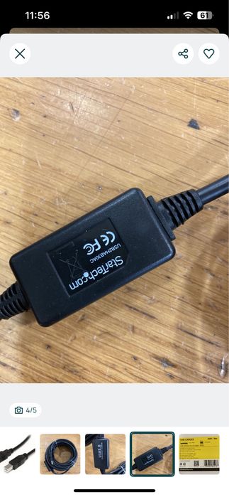 Startech Cabo usb a Macho - Usb B Macho preto - Novo