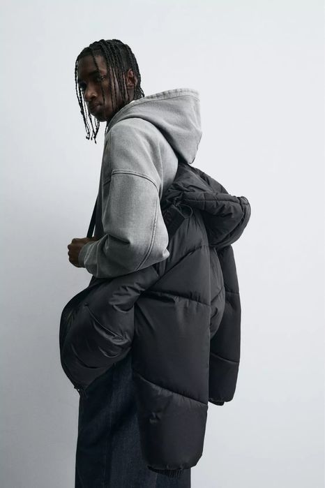 Чоловіча дута куртка ZARA