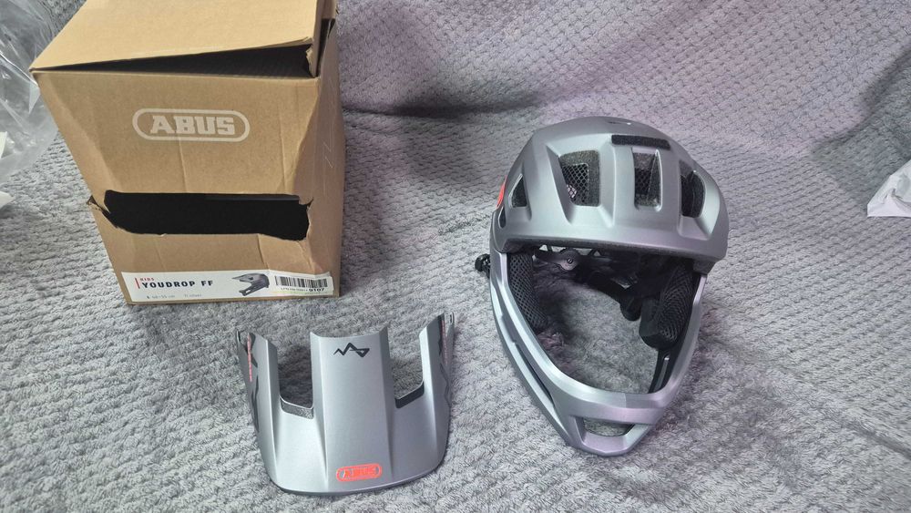 Abus kask rowerowy YOUDROP FF Ti silver S