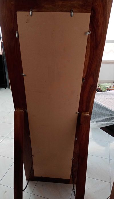 Espelho em teca 150x50 cm