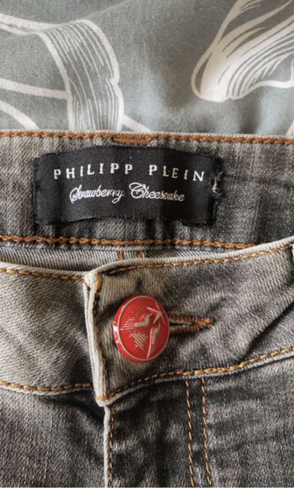 Philipp Plein jeansy damskie rozmiar M Kleosin • OLX.pl
