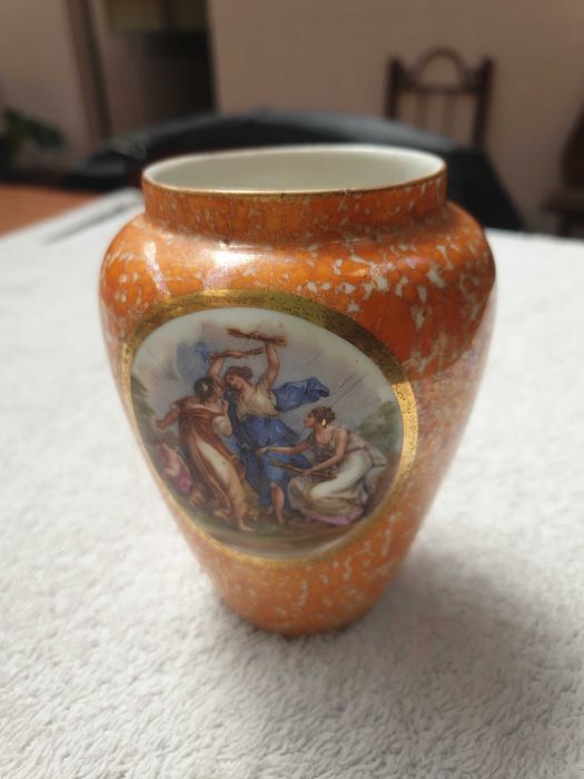 Jarro laranja da Vista Alegre