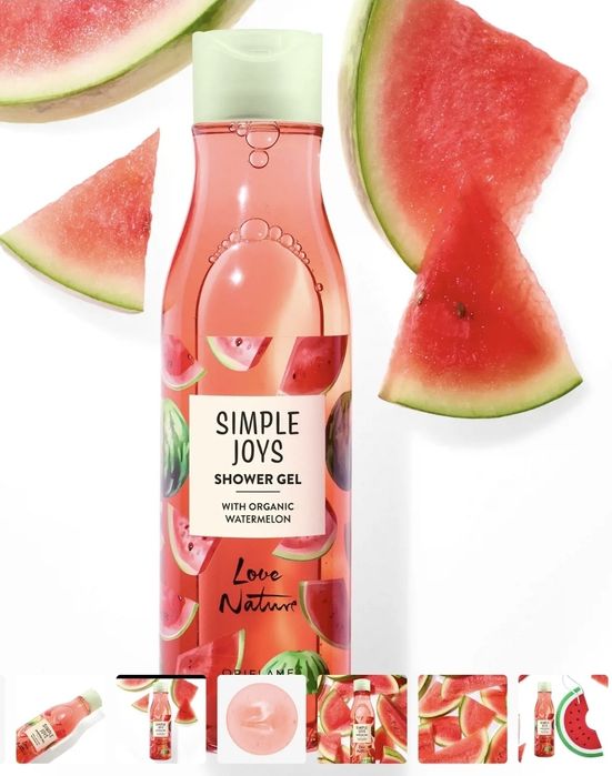 Wyprzedaż Nowy gęsty żel pod prysznic arbuz 250ml Oriflame