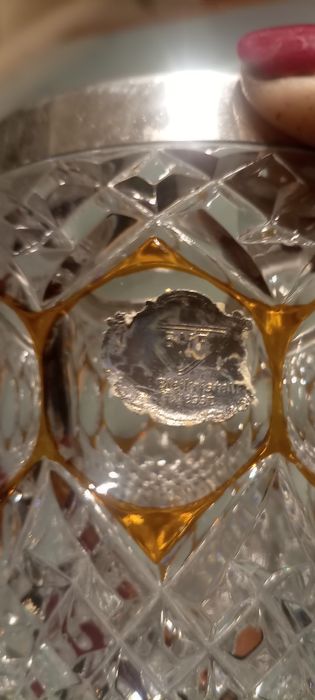 Lindíssimo balde de gelo em cristal