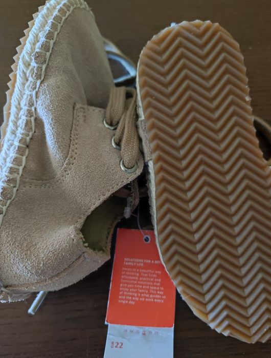 Alpercatas cordões novas 15€ com envio