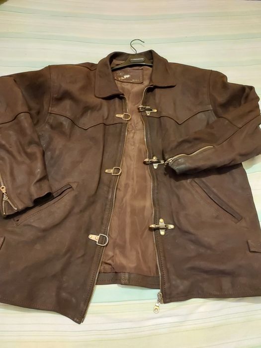 Blusão de pele vintage