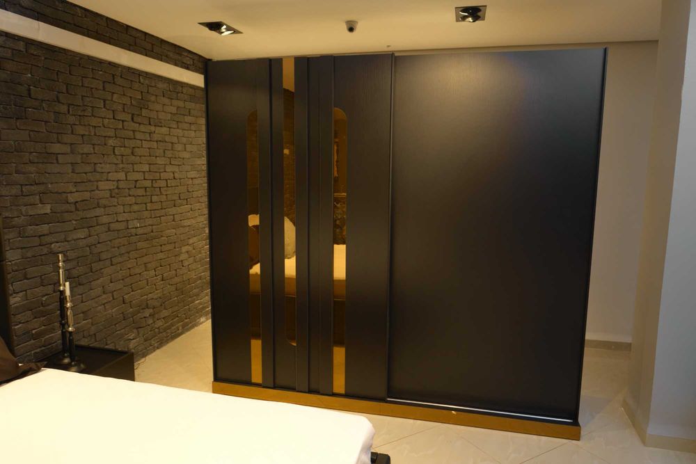 Conjunto Quarto Completo Casal Novo | Cama Roupeiro Cómoda Mesa