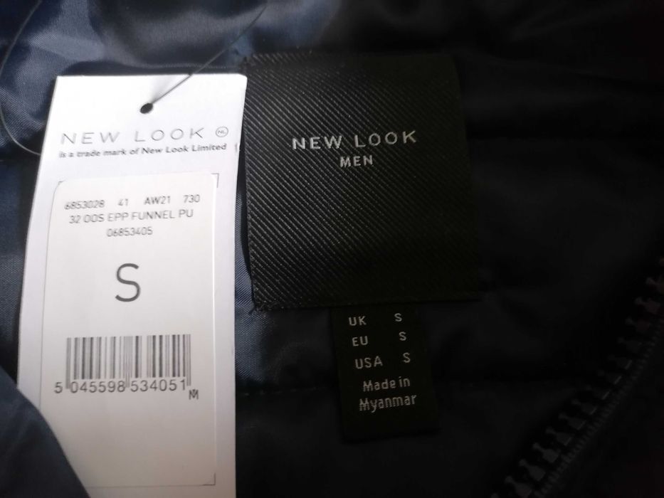 Męska kurtka New Look r. S nowa