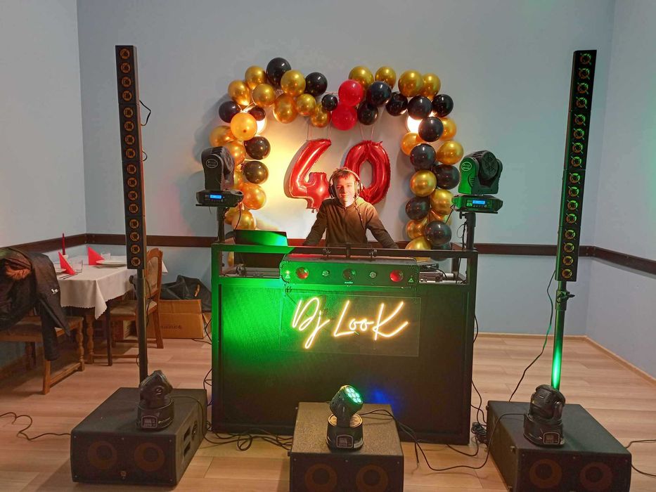 Nagłośnienie oświetlenie urodziny wesele DJ