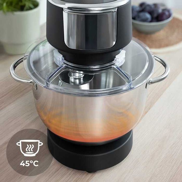 ZESTAW PODGRZEWANA misa Robot Kuchenny Planetarny Mikser 6,2L MOCNY