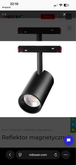 MiBOXER Dual White Magnetic Spotlight Zigbee 3.0 + 2.4G