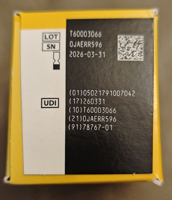 sensor FreeStyle Libre 3 Plus firmy Abbott