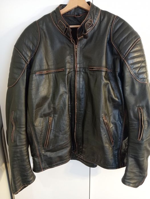 Kurtka motocyklowa skórzana 7XL