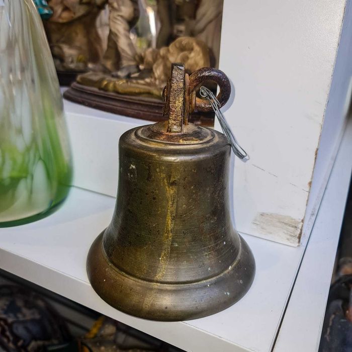 Sino Antigo Bronze – 15 cm Altura x 12 cm Diâmetro