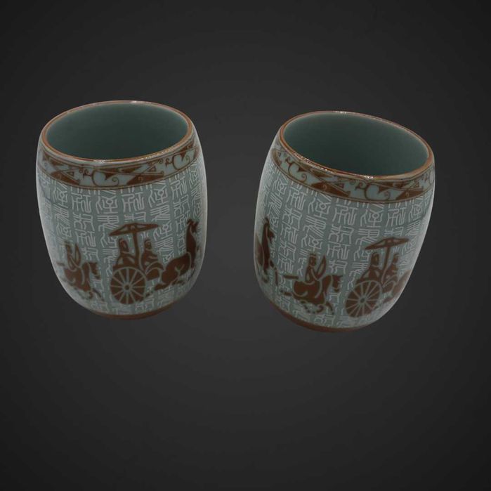 Czarki ceramiczne stylu chińskiej dynastii Han b5/111652