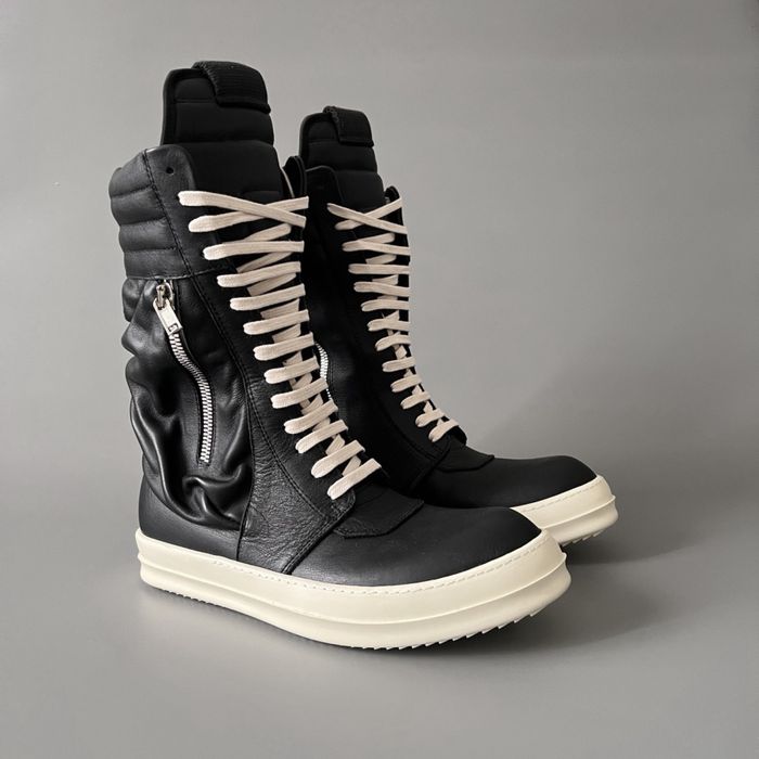 New Rick Owens CargoBasket Black/Milk/size 41-44/Люкс якість!