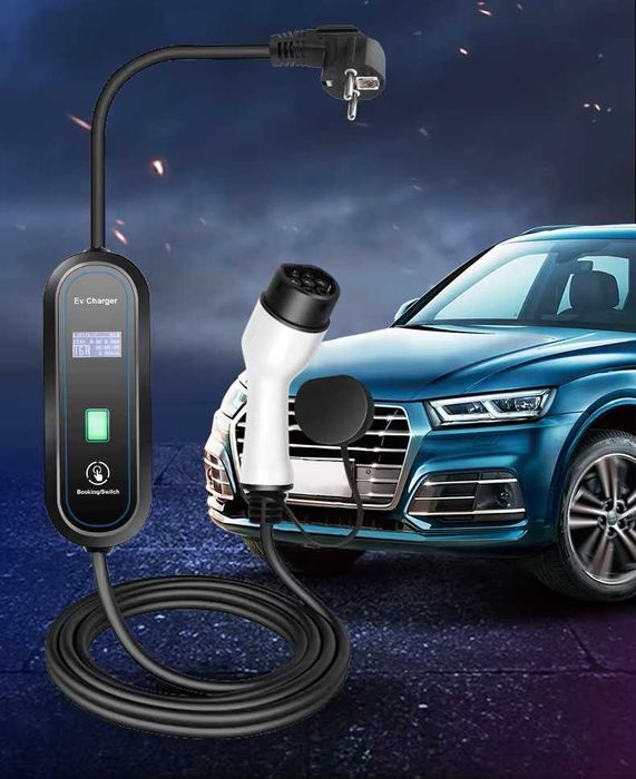 Carregador Carro Elétrico/Híbrido Plug-In (Tipo 1 e Tipo 2)
