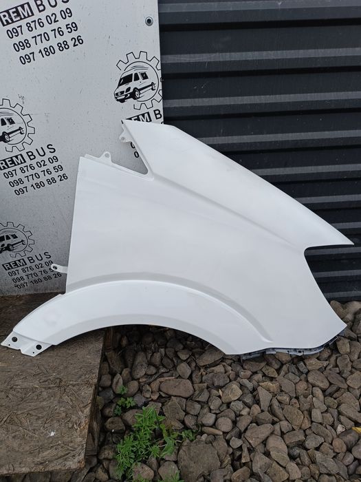 Морда біла MB Sprinter W906 2014-2018 restyle Спрінтер рестайл Капот