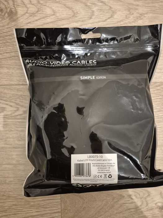 Kabel internetowy LIBOX Patchcord UTP Cat. 6 RJ45 - 10 m