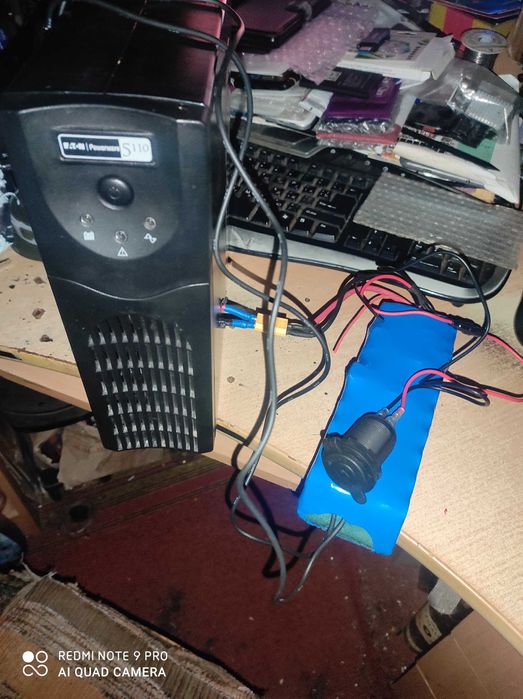 Стація портативна  для роботи  від акума     автономно.