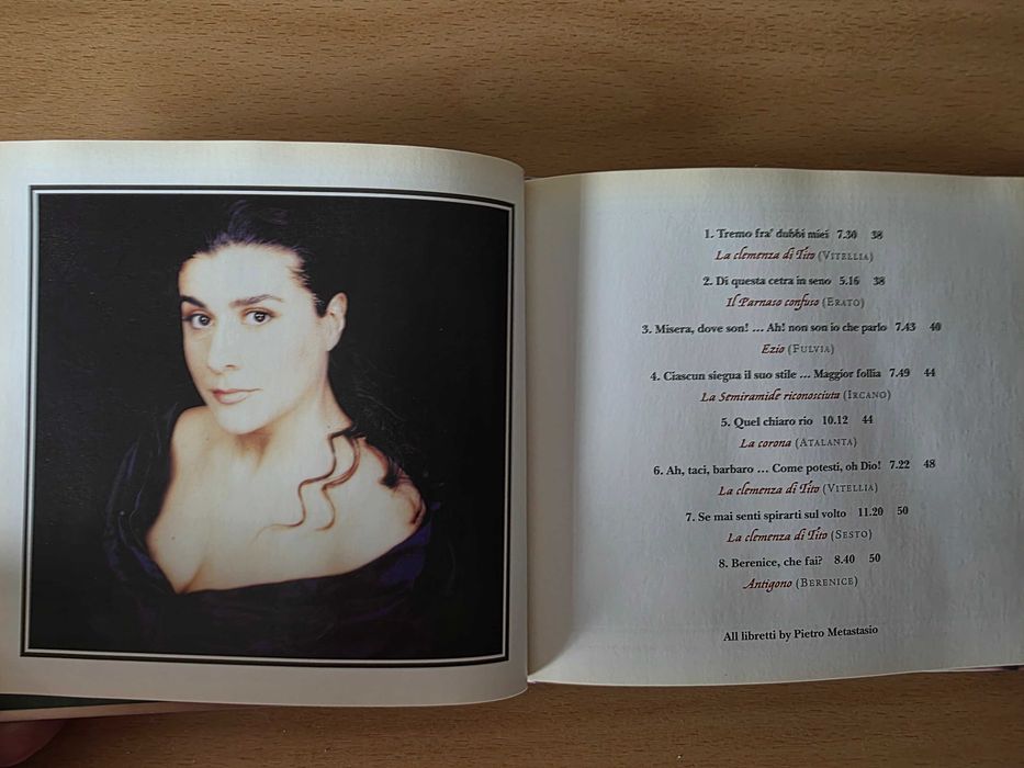 CD de Música "Gluck Italian Arias" com Cecilia Bartoli
