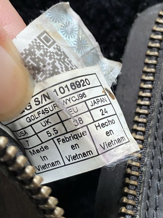 Ugg welna buty botki 38 damskie czarne