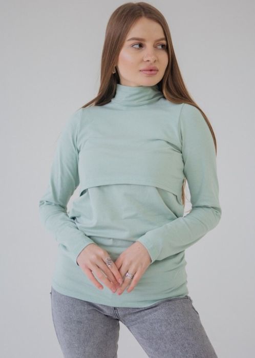 Костюм для вагітних, лонгслів та лосини у рубчик