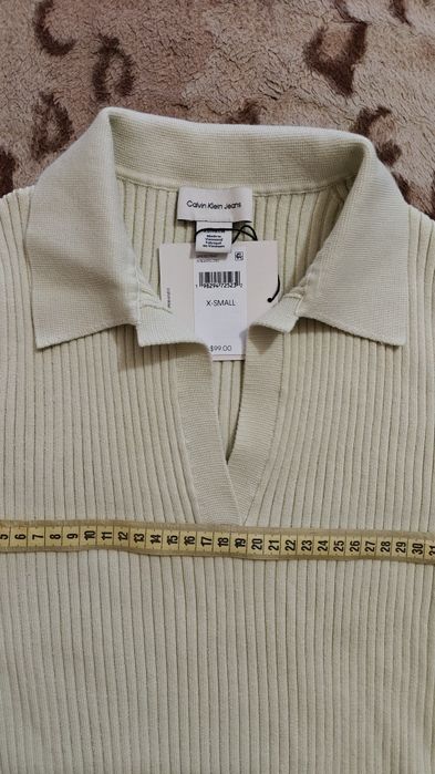 Сукня Calvin Кlein Cotton Rib Polo Mini Dress