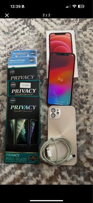 Iphone 12.128 GB 77% kondycja baterii