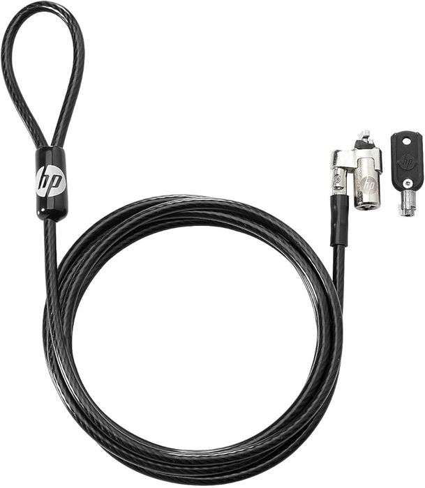 HP T1A62AA Keyed Cable Lock 10 mm czarny