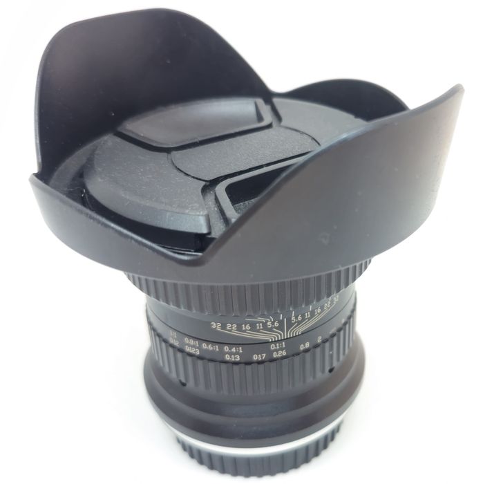 Opteka 15mm f/4-32 1:1 Macro (Canon EF)