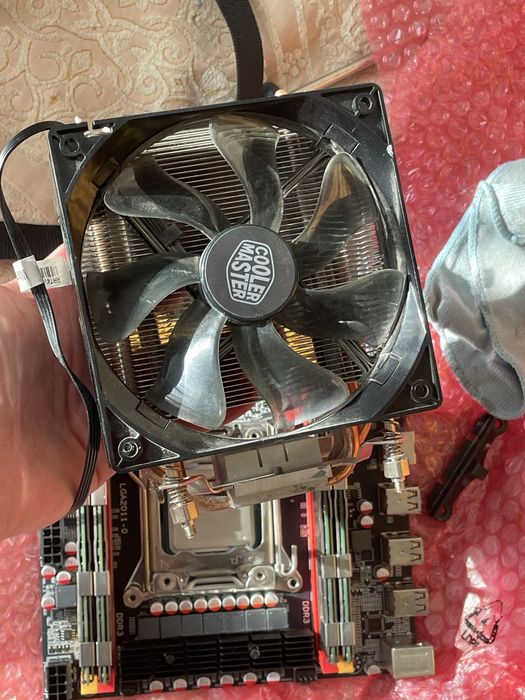 Комплект,Мат плата,процессор,оперативная память,и башня