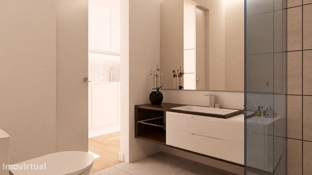 Apartamento T1 Novo | Varanda 21m² | Condomínio | Vilar do Paraíso