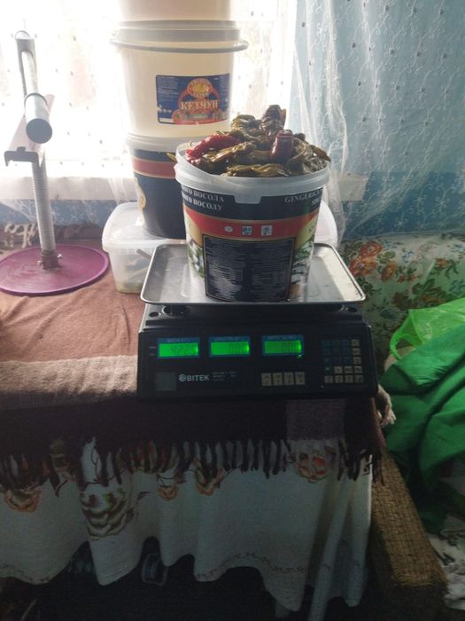 Перец острый (солёный)