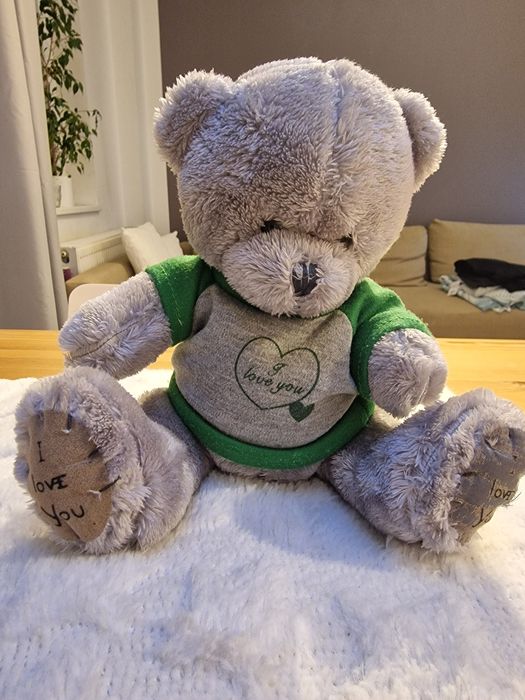 Miś pluszak I love you