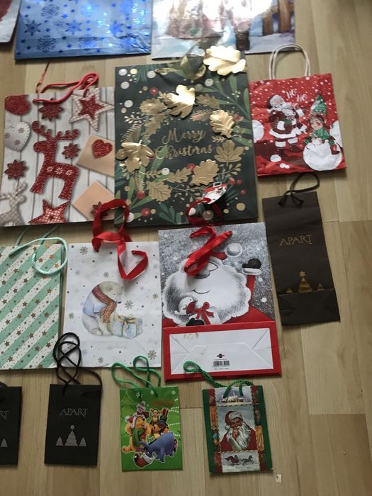 Torebki prezentowe Świąteczne . Elbląg • OLX.pl