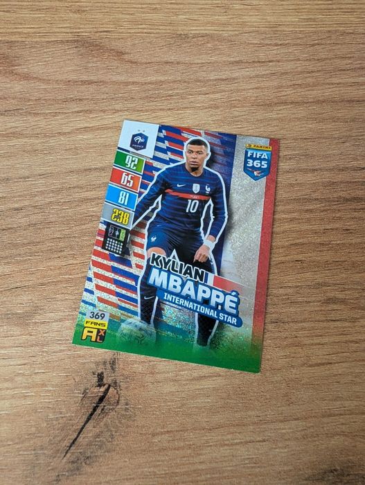 Karta International Star - Kylian Mbappé - FIFA 365 Francja