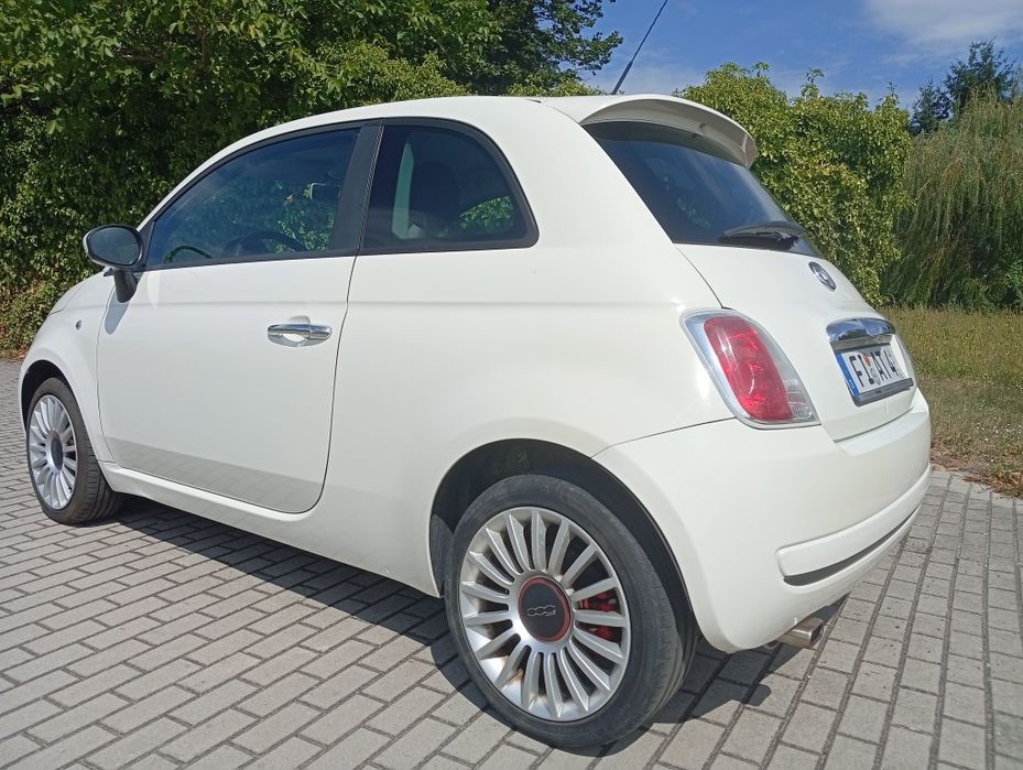 Fiat 500 1.4 Benz.100 kM,klima,elektryka, książka serwisowa