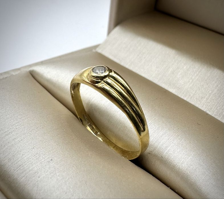 Pierścionek złoty 1,03g - SPOKO Lombard Lumik Sieradz Skup Złota