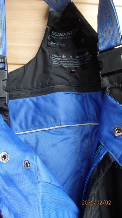 Spodnie sportowe na szelkach marki Bend-Store rozmiar XL 85cm w pasie