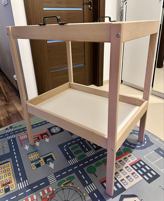 Przewijak singlar z ikea stół do przewijania dziecka kolor buk