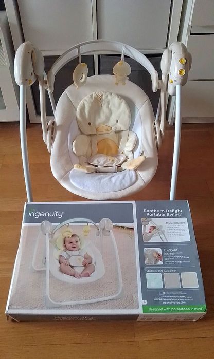 Espreguiçadeira Baloiço para bebé