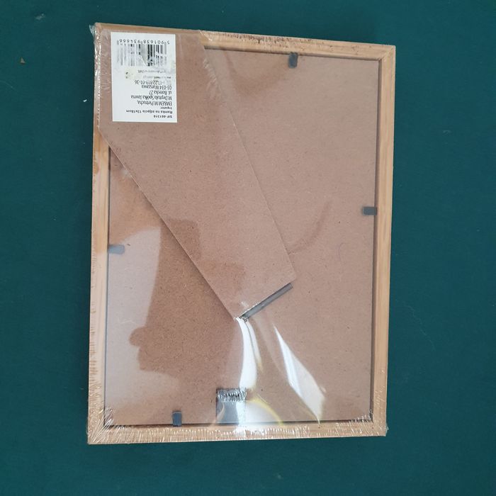 Ramka na zdjęcia a'la drewno