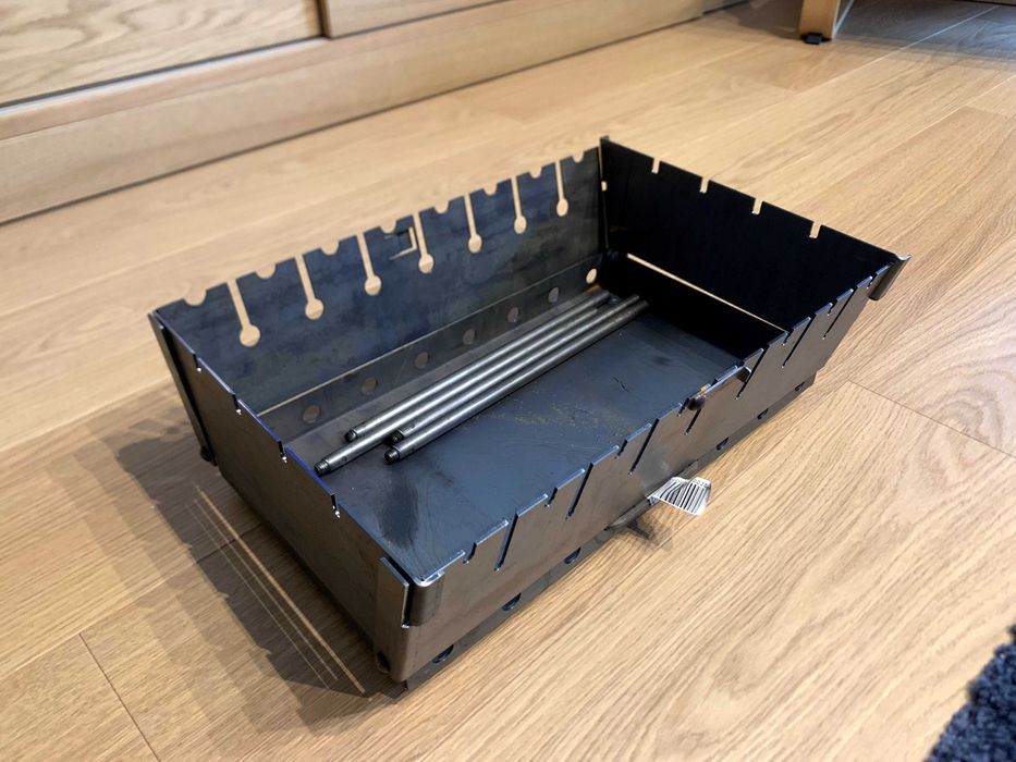 Grill turystyczny walizkowy Metal-Best – stal