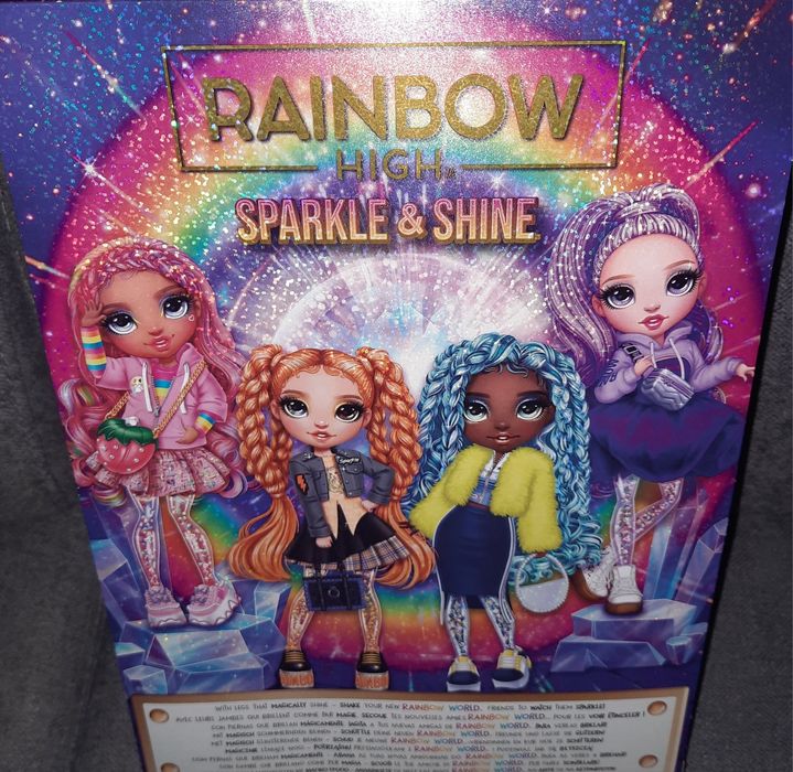 Lalka Rainbow high sparkle &shine  Viola