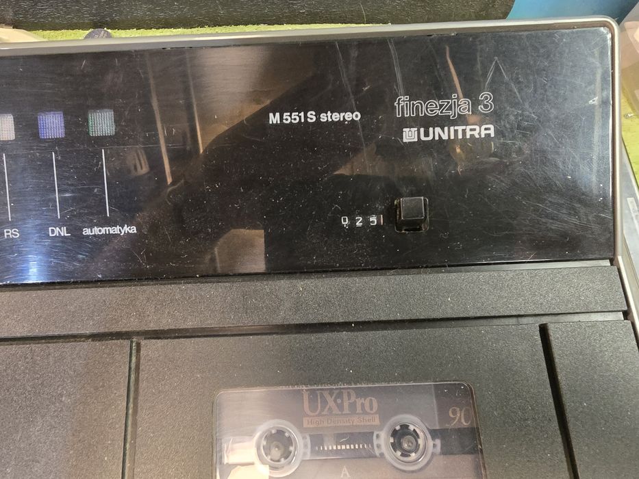 FINEZJA 3 M551 S magnetofon kasetowy.